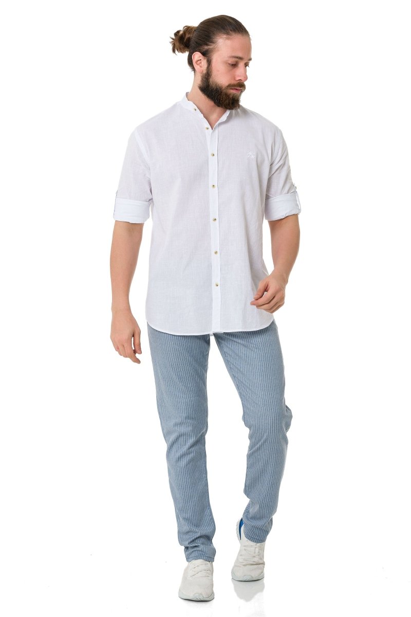 CD841 spodnie slim fit