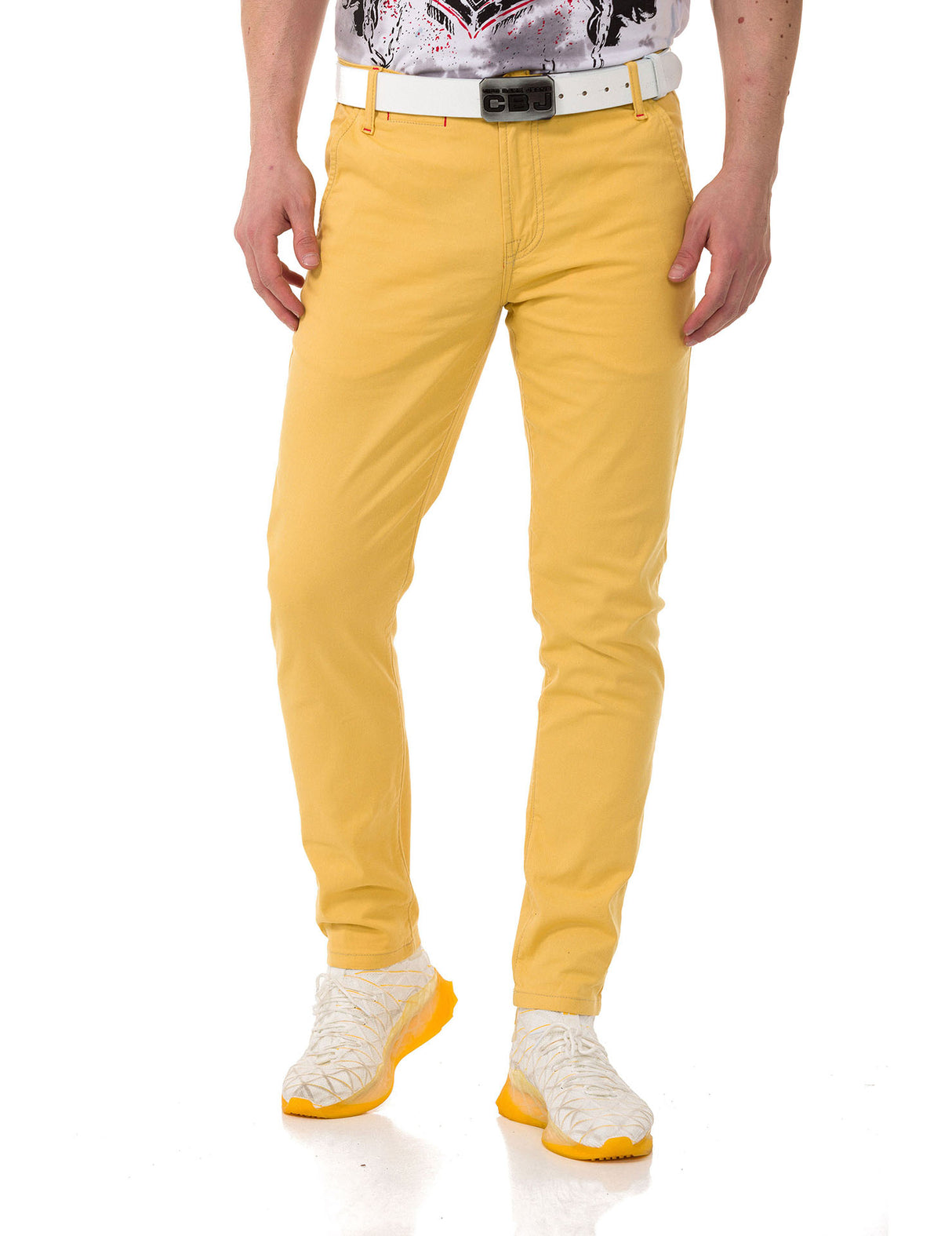 CD842 spodnie chinos