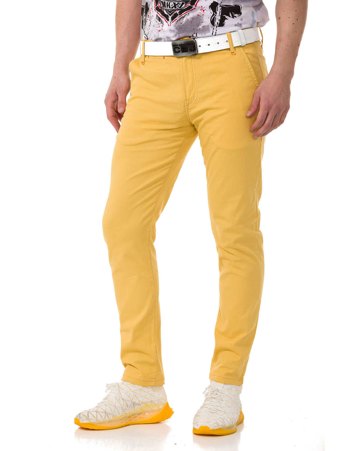CD842 spodnie chinos