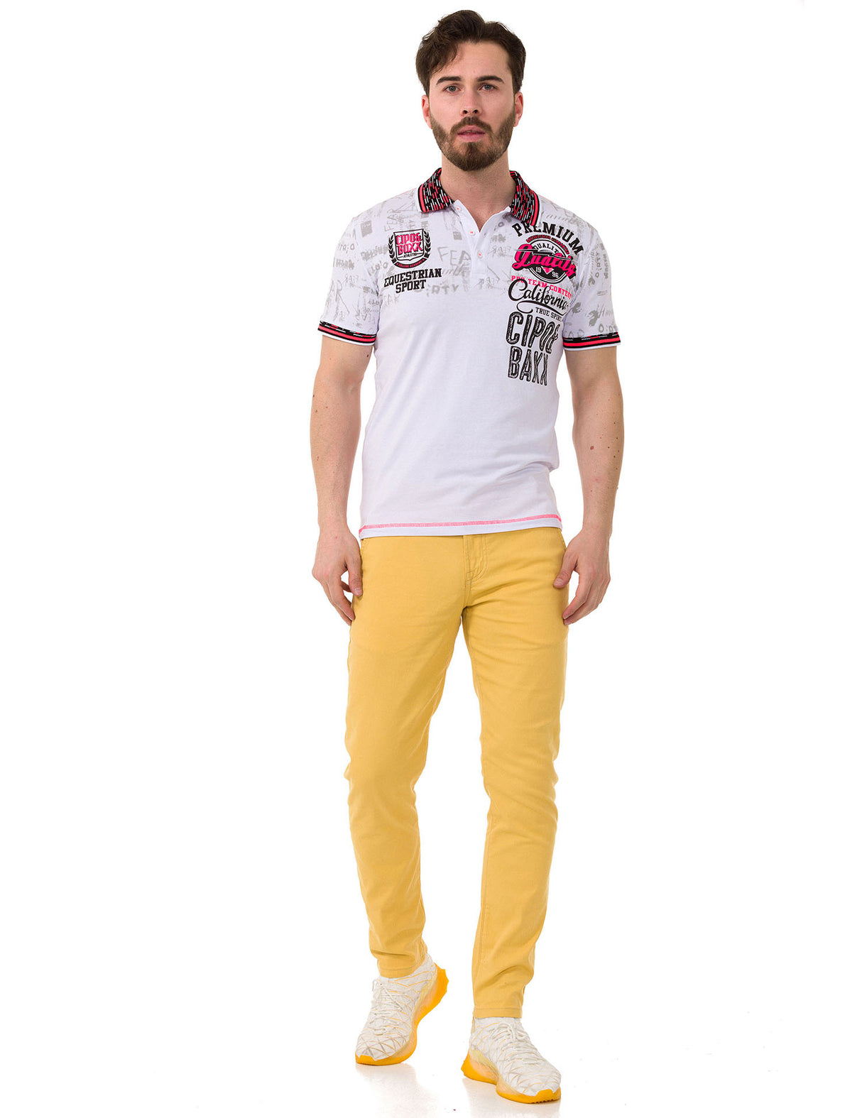 CD842 spodnie chinos