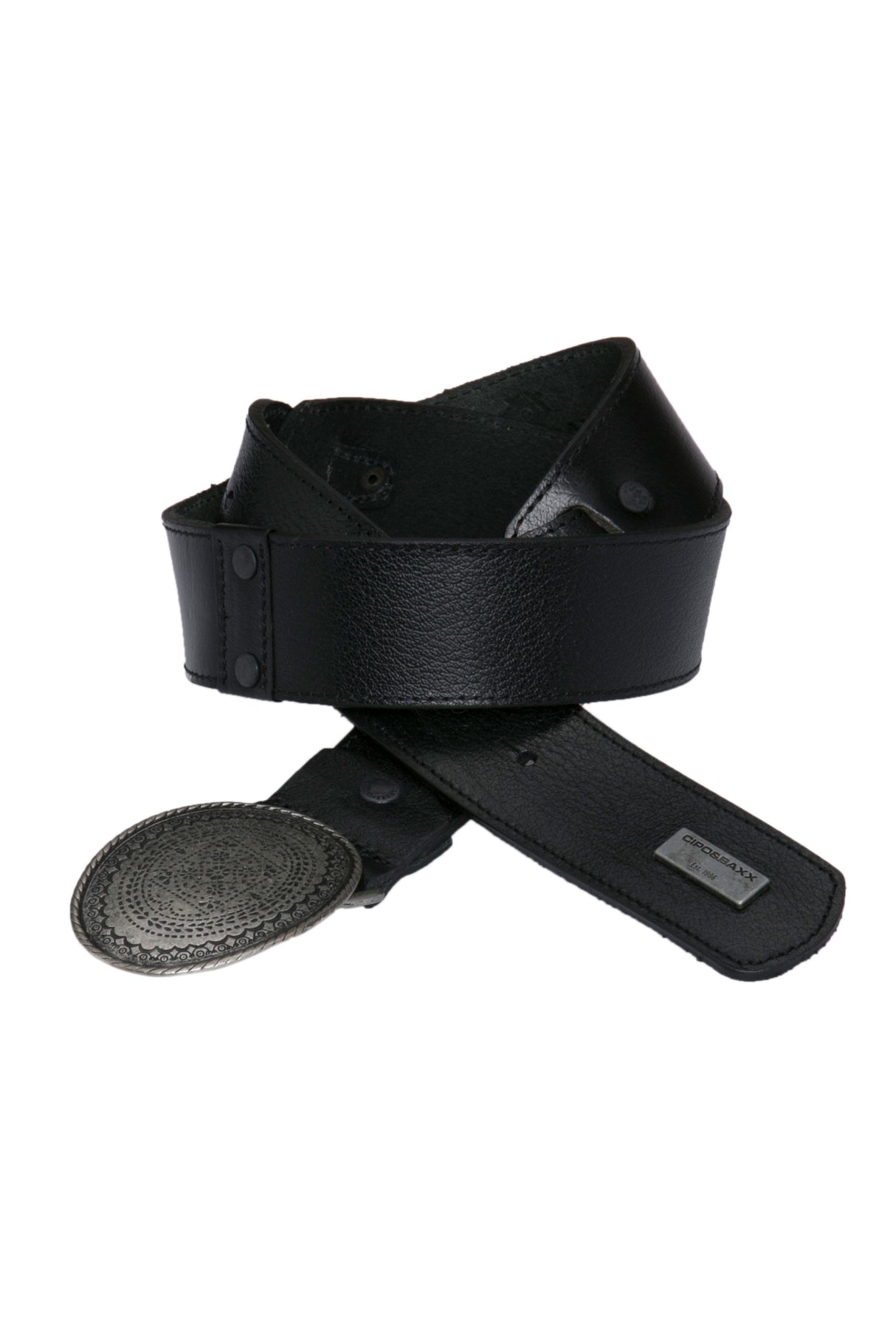 CG123 Ceinture en cuir pour homme au design élégant