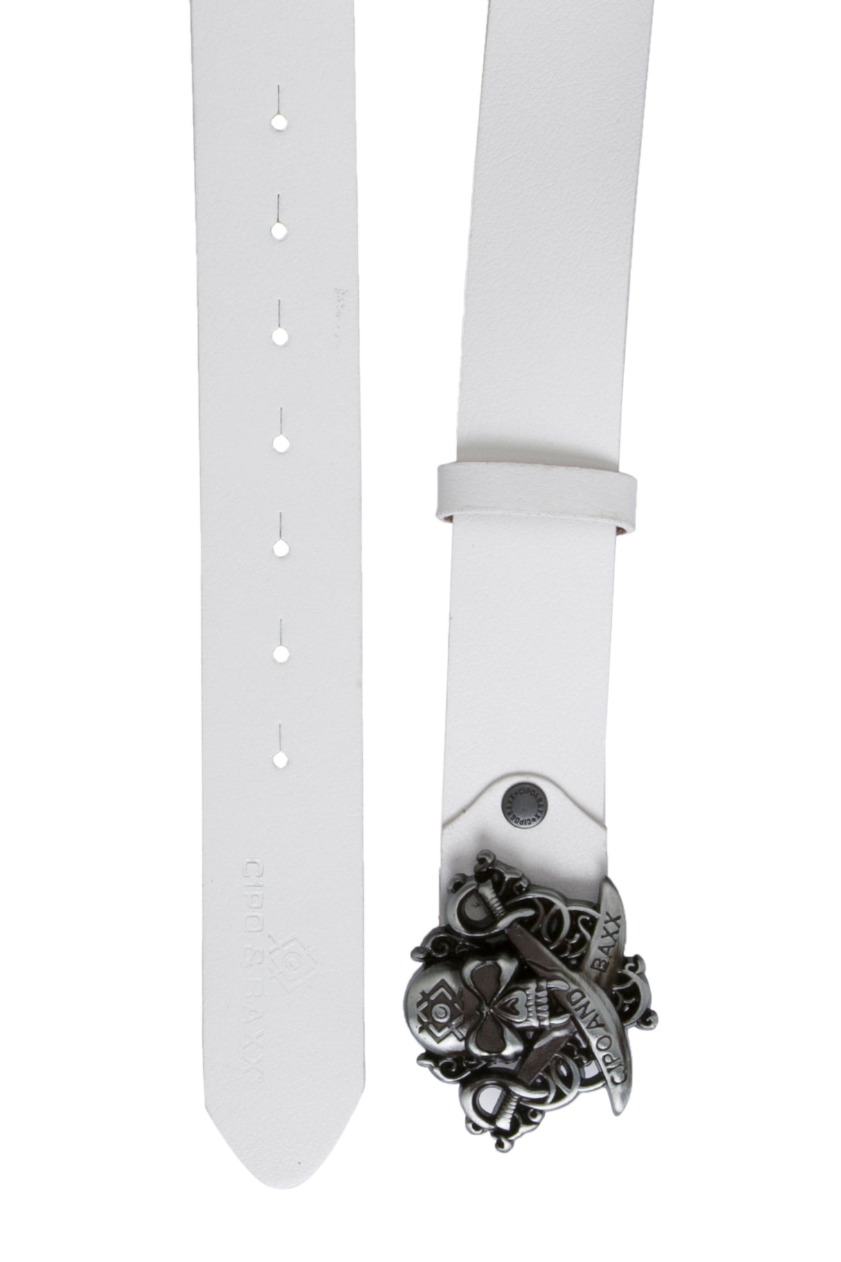 CG146 pasek męski z ozdobną klamrą