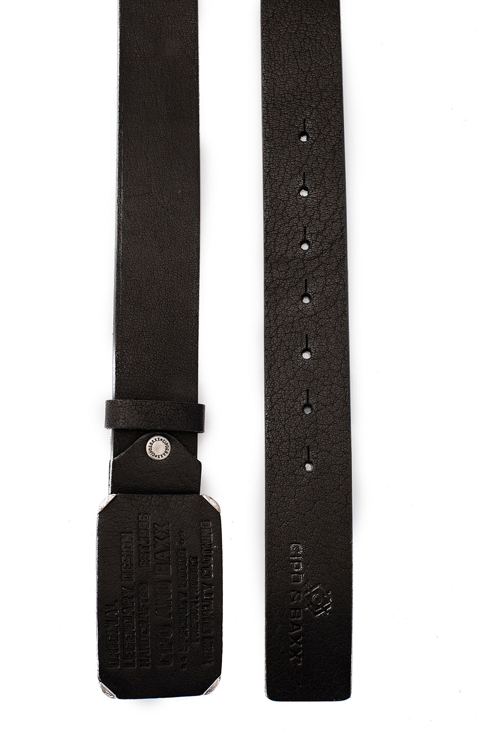 CG154 Ceinture en cuir pour homme avec une superbe boucle