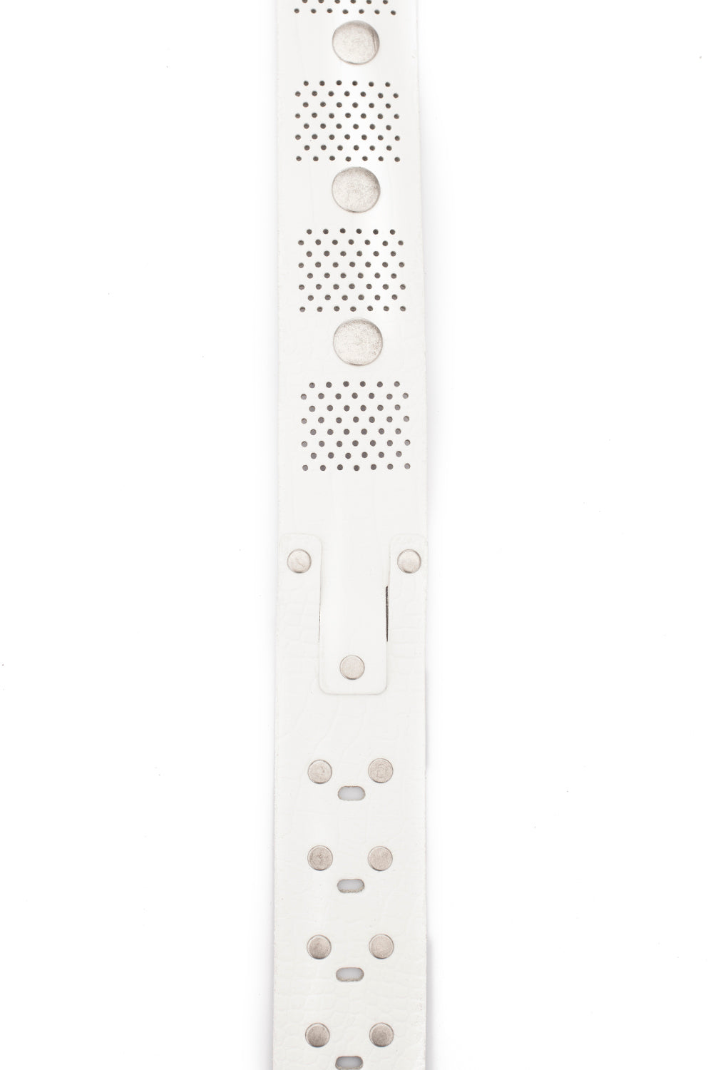 Cinturones de cuero para hombres CG158 con remaches fríos