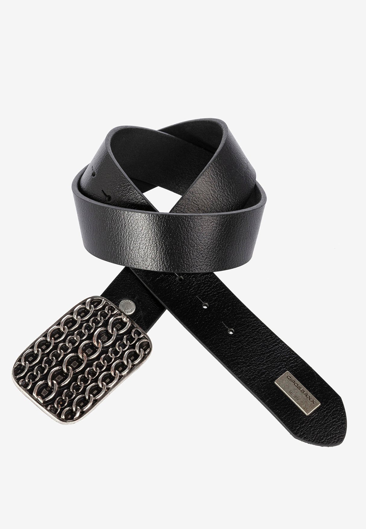 CG164 pasek męski z ozdobną klamrą