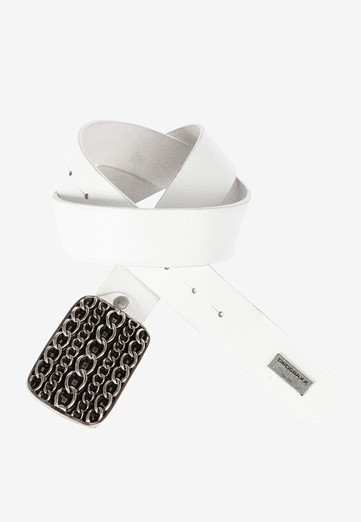 CG164 pasek męski z ozdobną klamrą