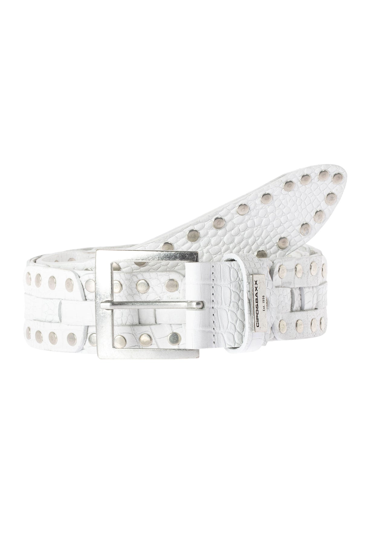 CG175 pasek męski z nitami