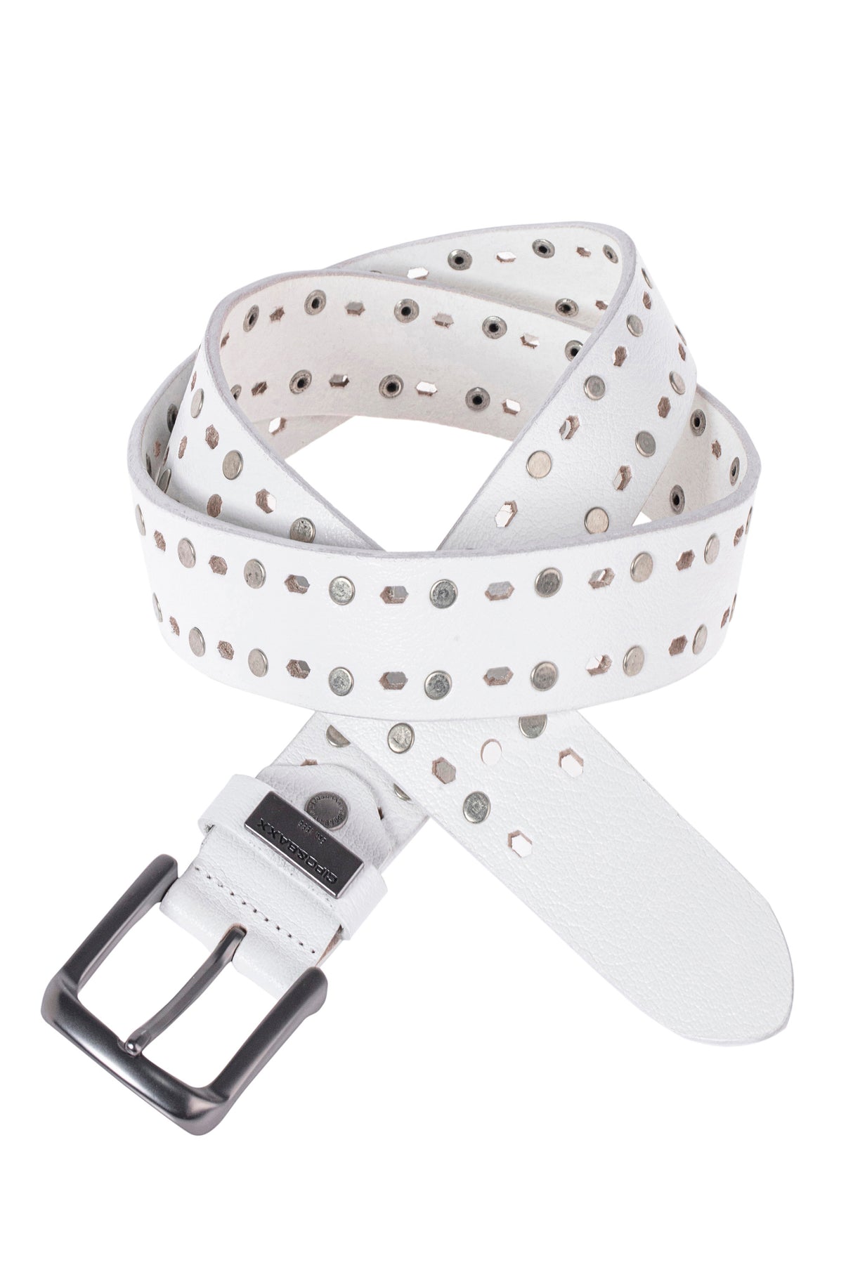 CG180 Ceinture en cuir pour hommes avec rivets cools