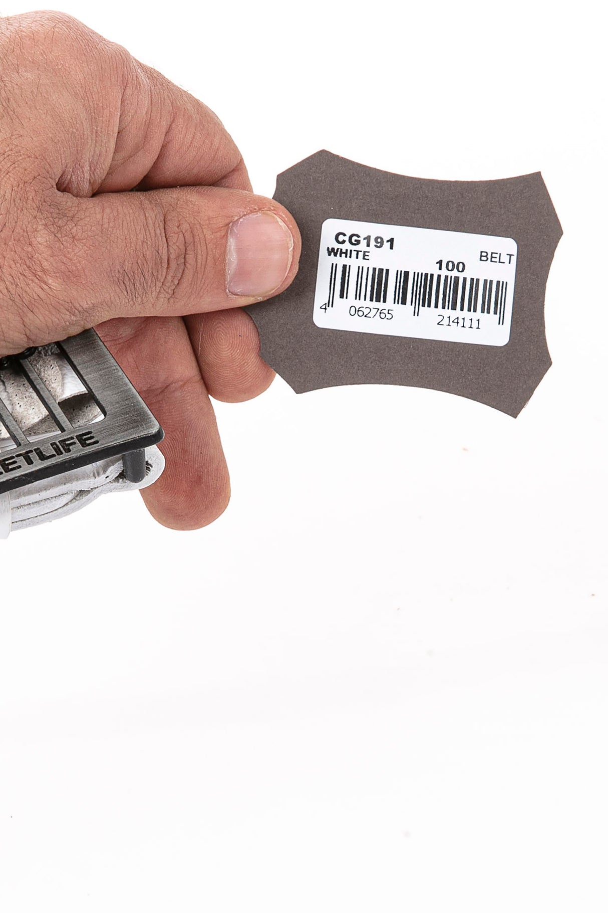 CG191 pasek męski z ozdobną klamrą