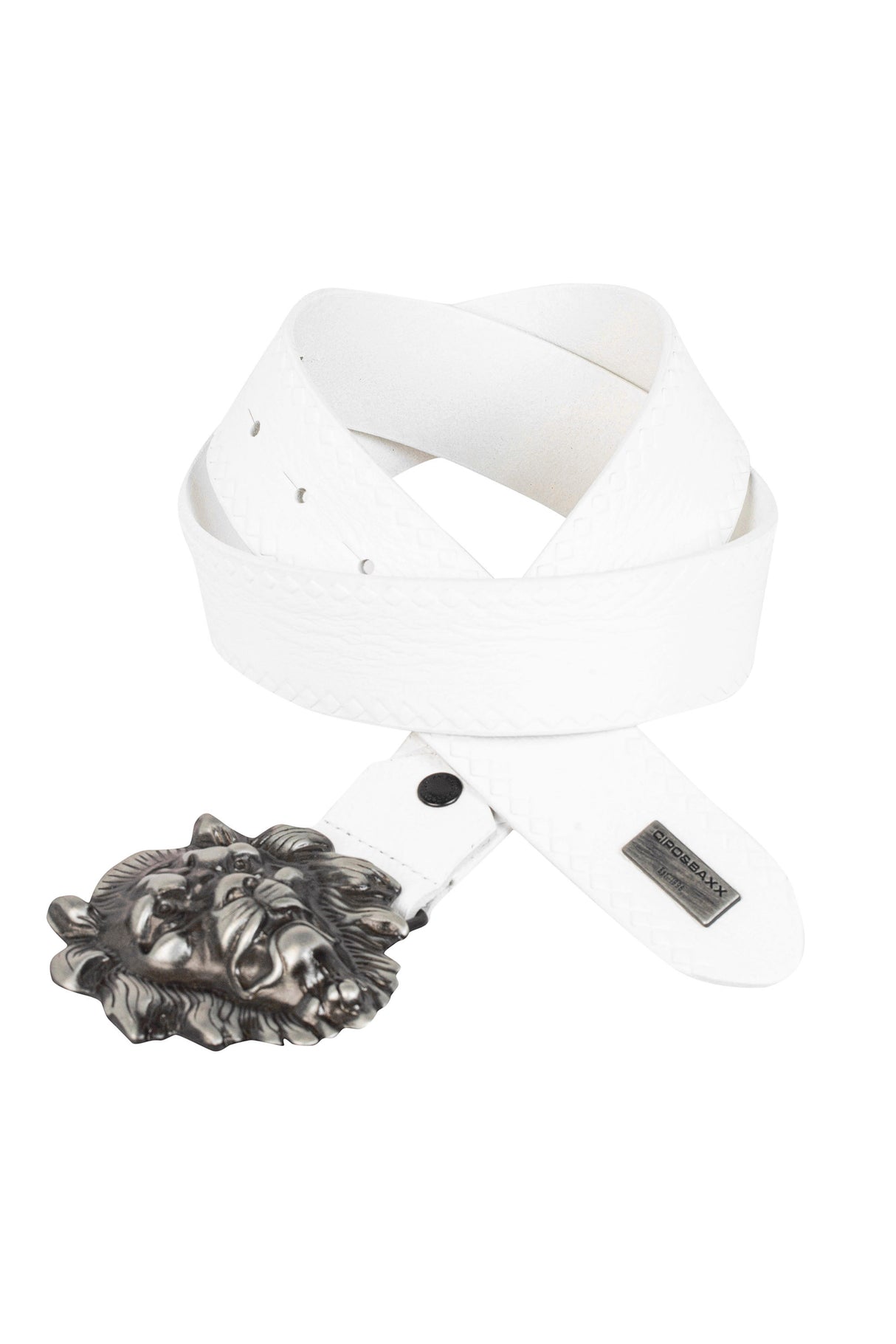 CG196 pasek męski z ozdobną klamrą