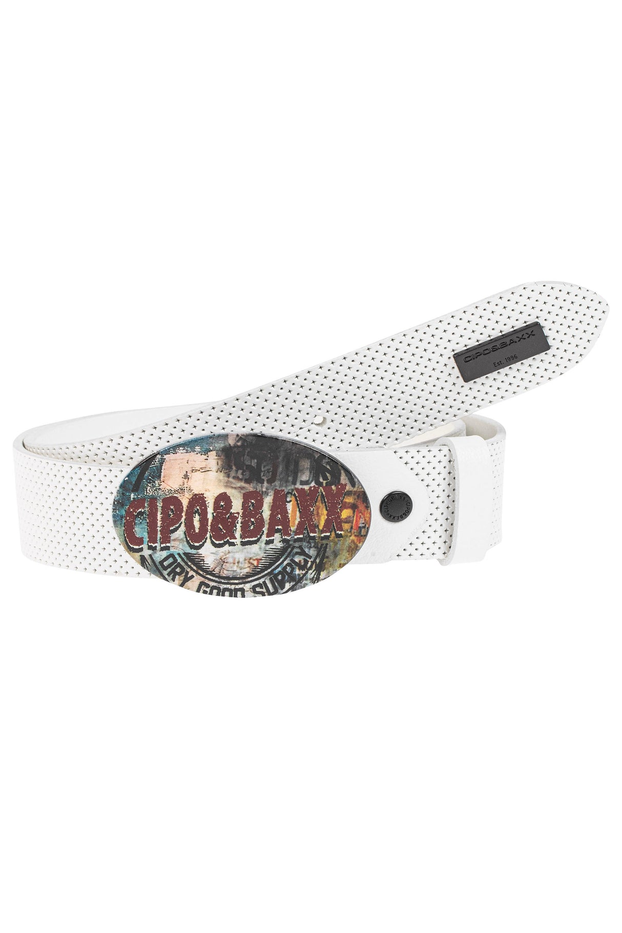 CG206 pasek męski z ekstrawagancką klamrą