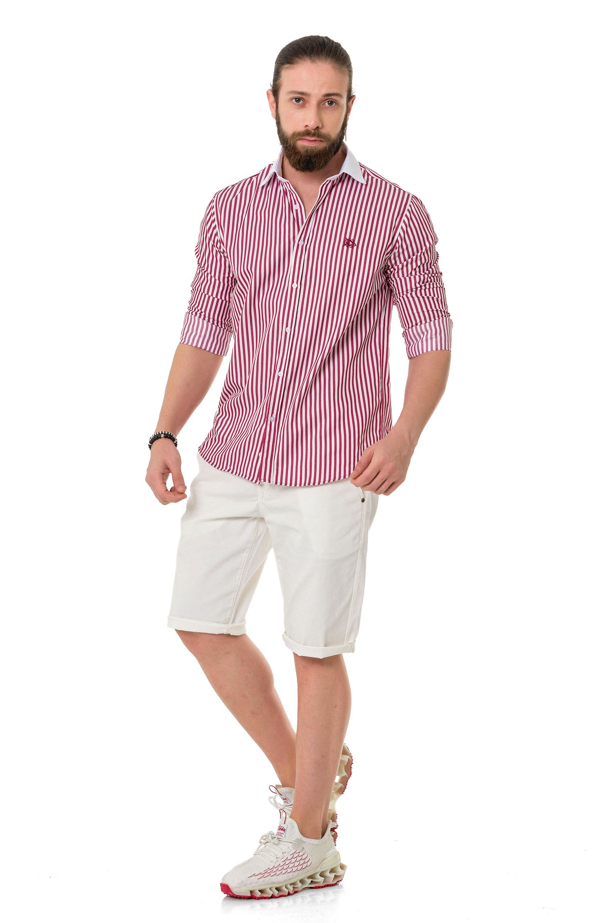 CH192 koszula męska w paski