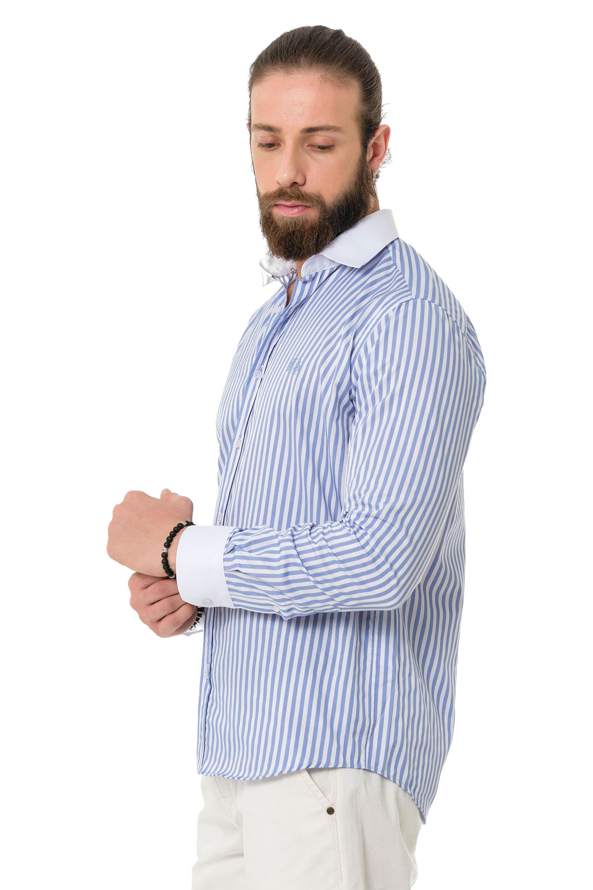 CH192 koszula męska w paski