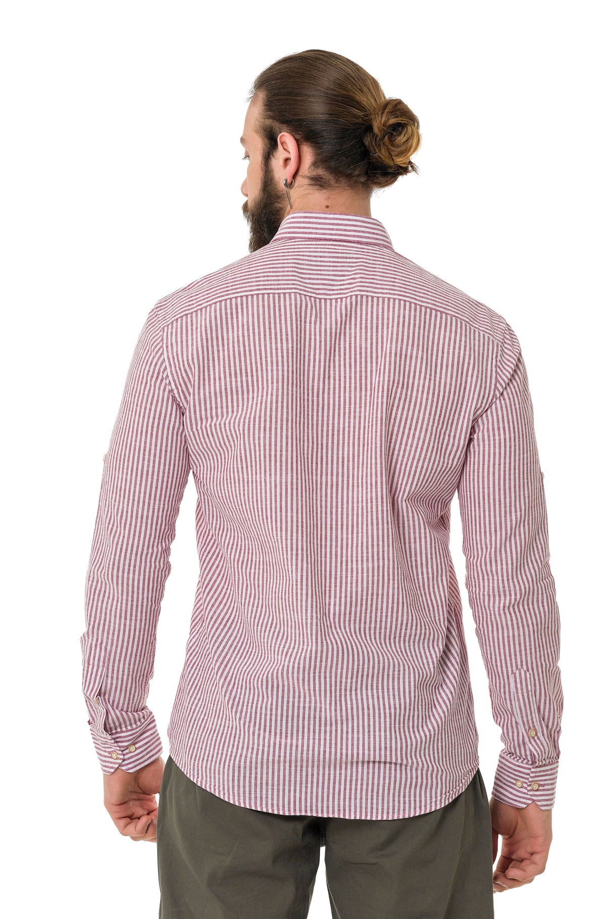 CH194 koszula męska w paski