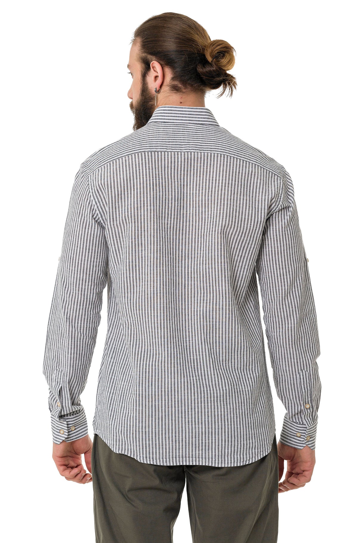 CH194 koszula męska w paski