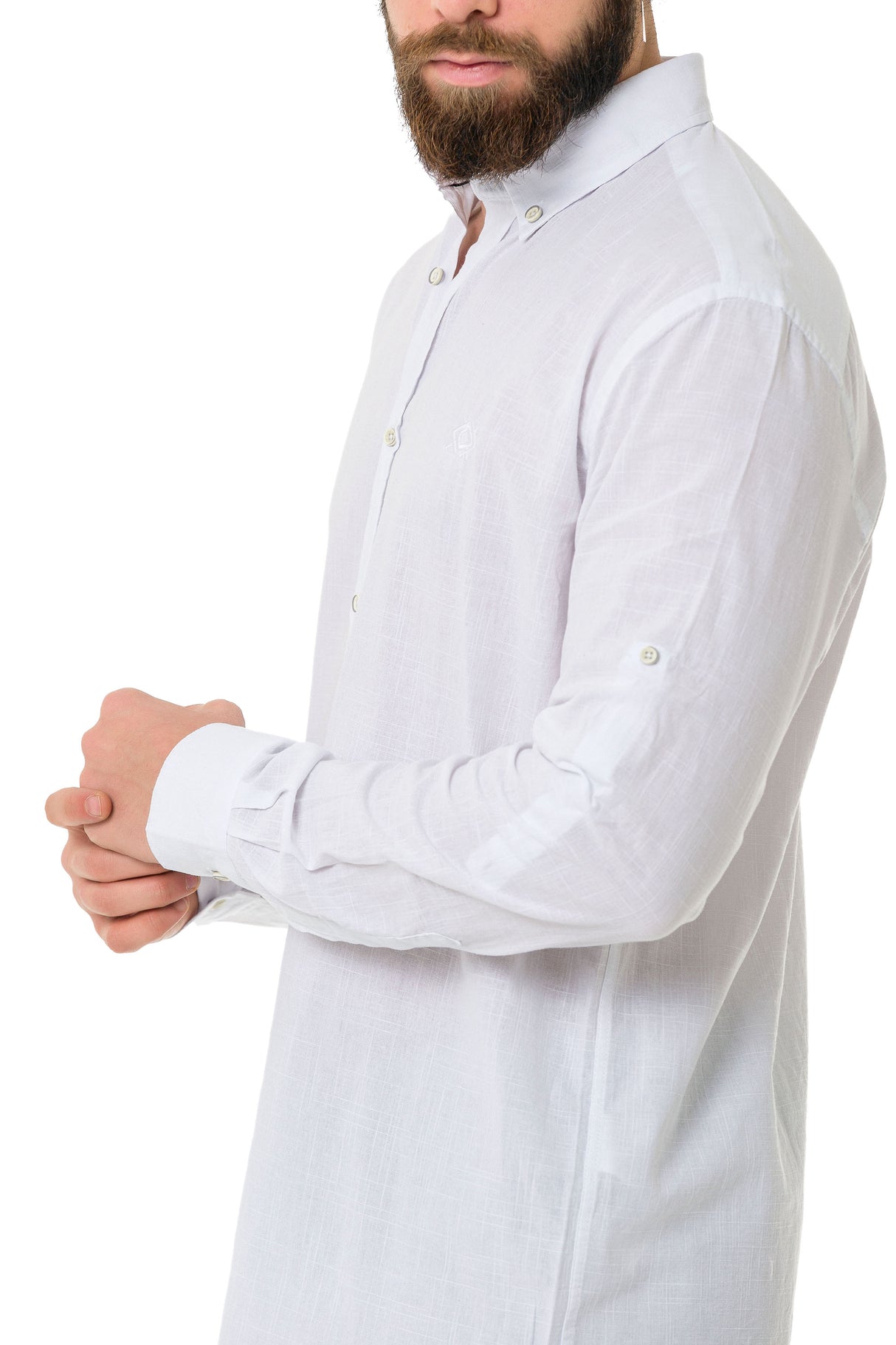 CH199 Mężczyźni koszula z długim rękawem w modnym klasycznym stylu