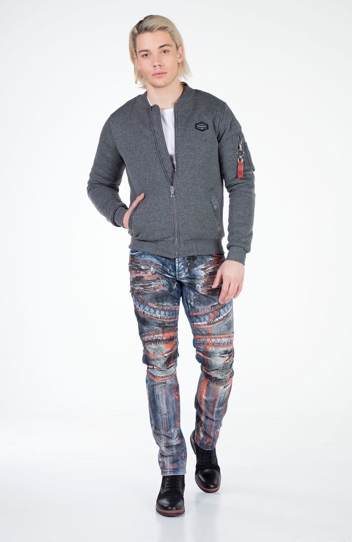 CJ151 bluza męska bomberka