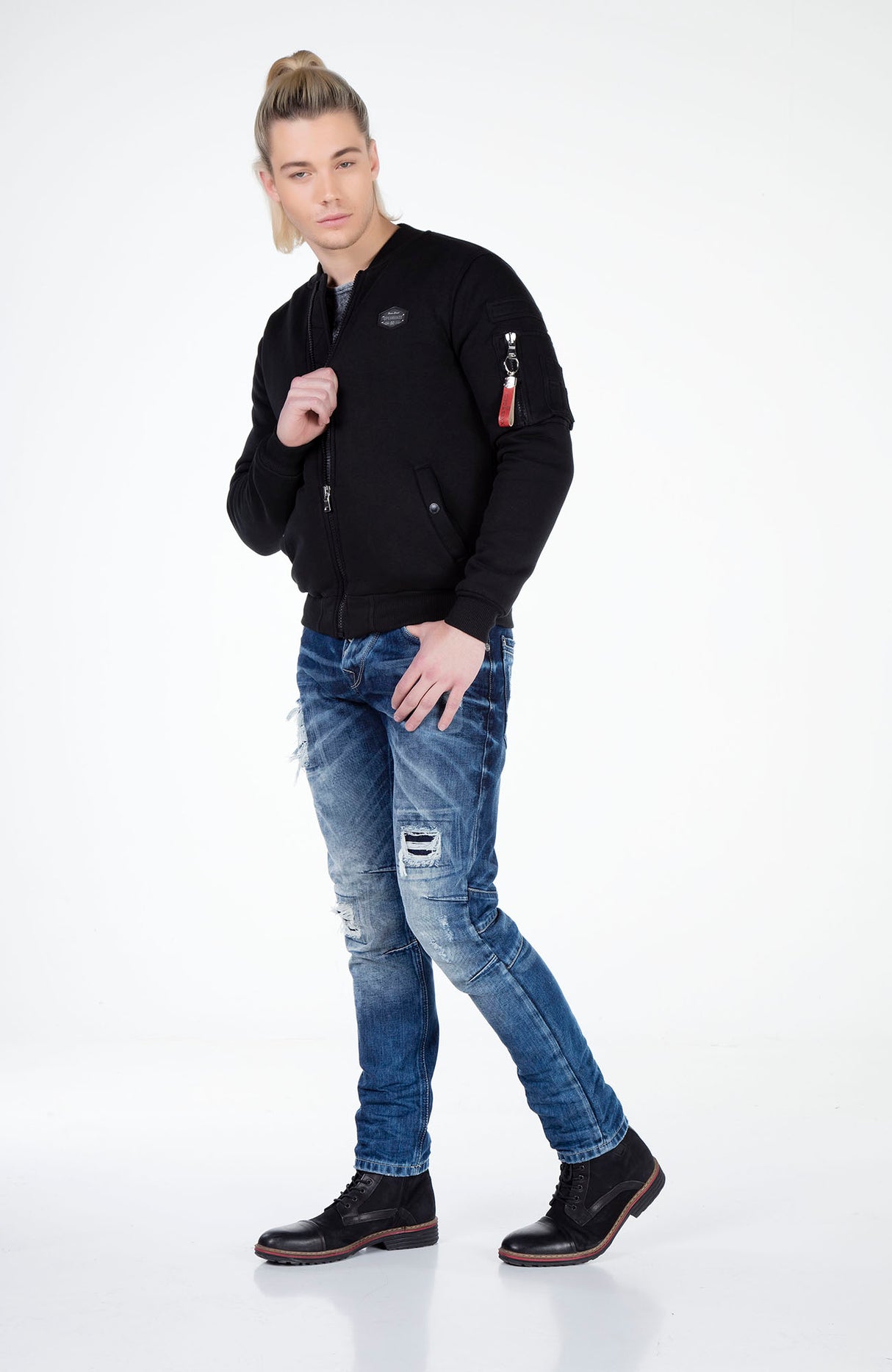 CJ151 bluza męska bomberka