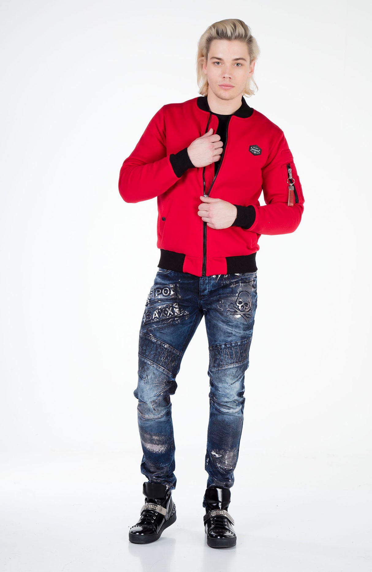 CJ151 bluza męska bomberka