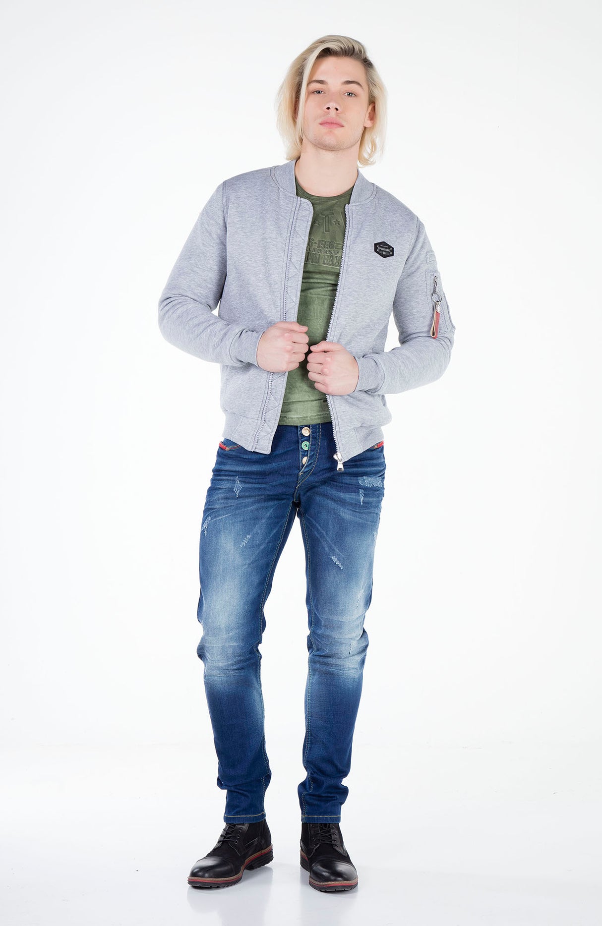 CJ151 bluza męska bomberka