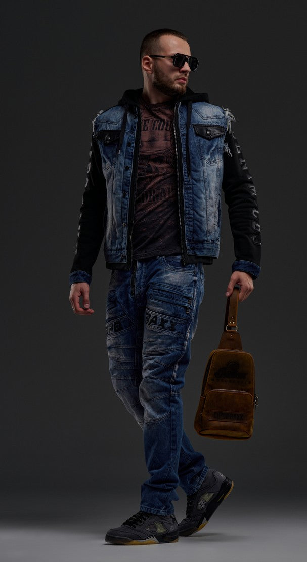 CJ154 Blue Herren Jacke