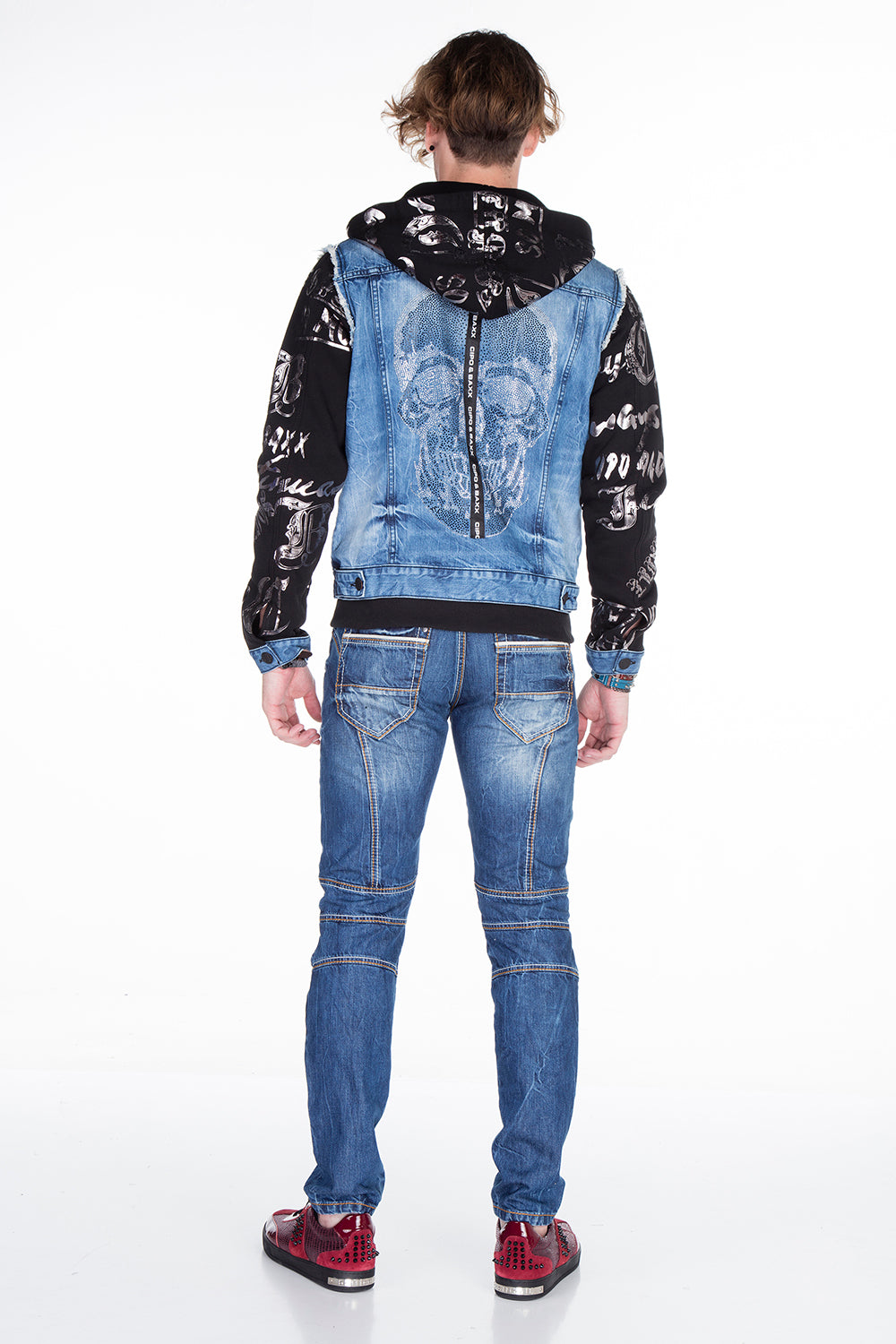 CJ181 kurtka męska z kapturem