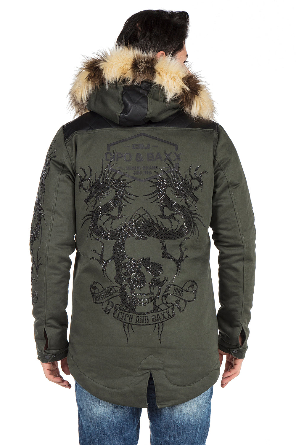 CJ195 kurtka męska ocieplana