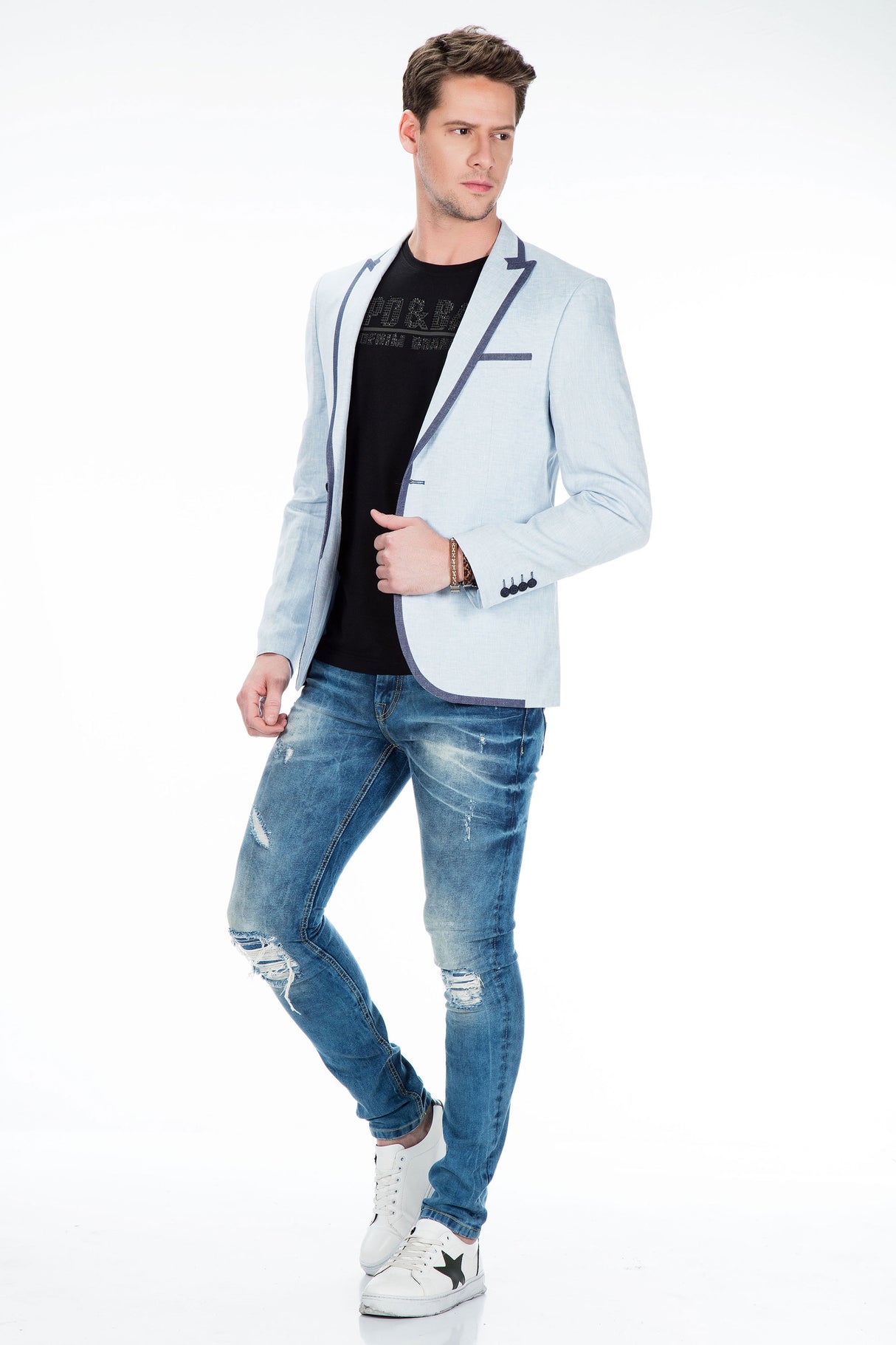 CJ222 BLAZER POUR HOMMES