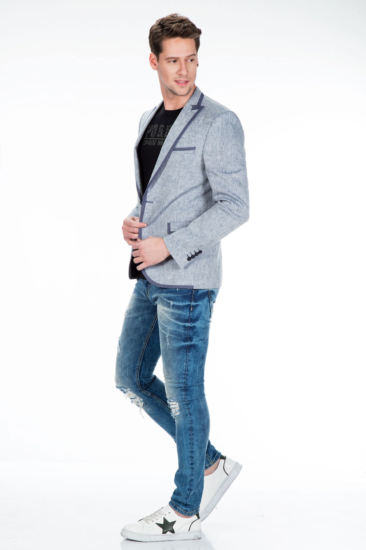 CJ222 BLAZER POUR HOMMES