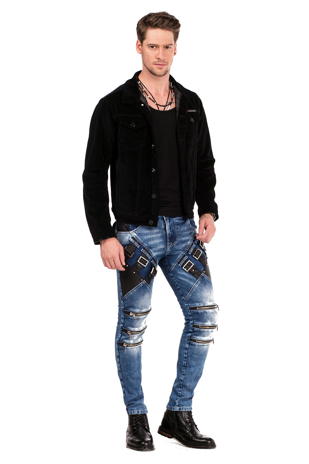 CJ226 kurtka męska sztruksowa