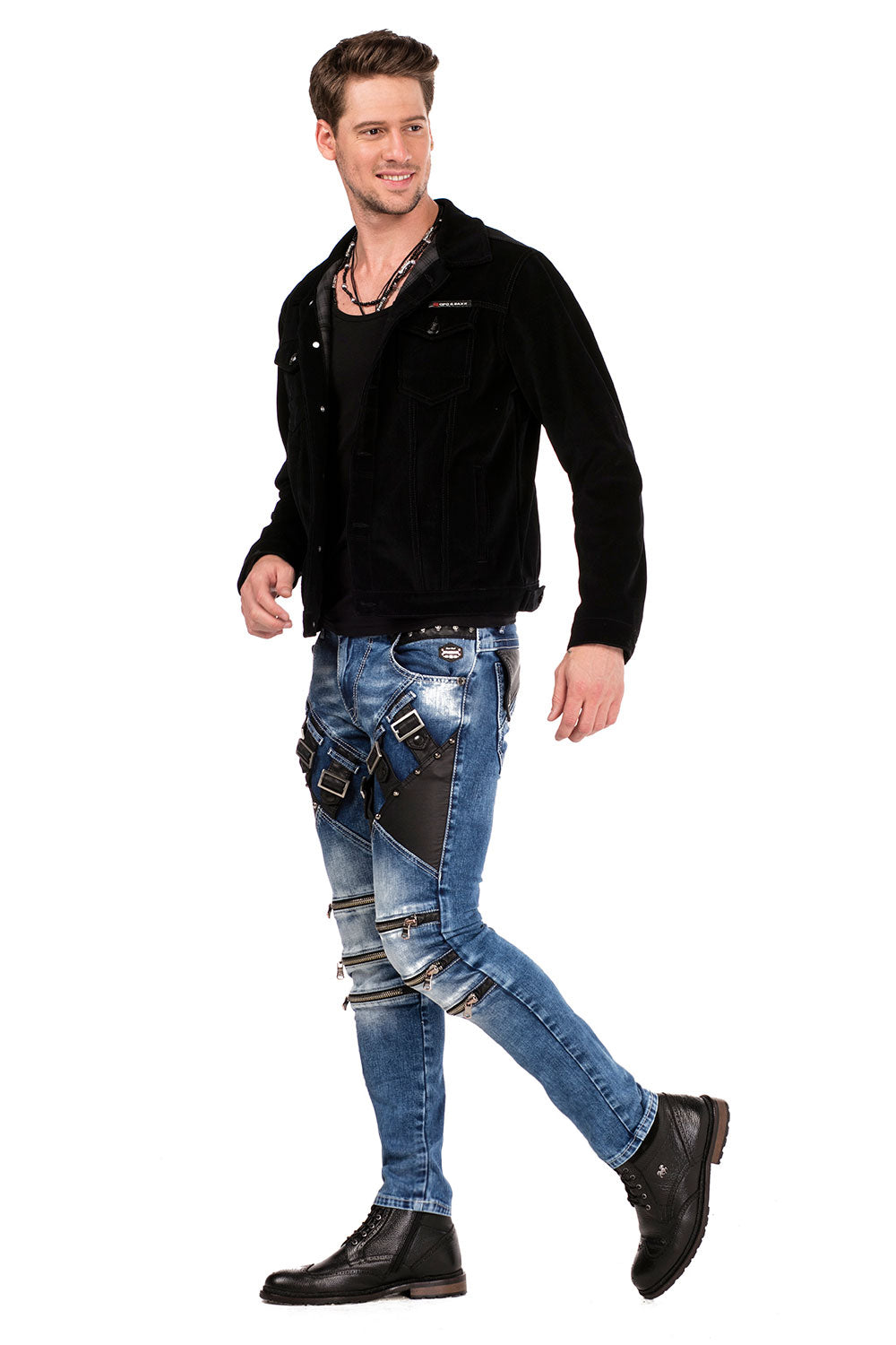 CJ226 kurtka męska sztruksowa