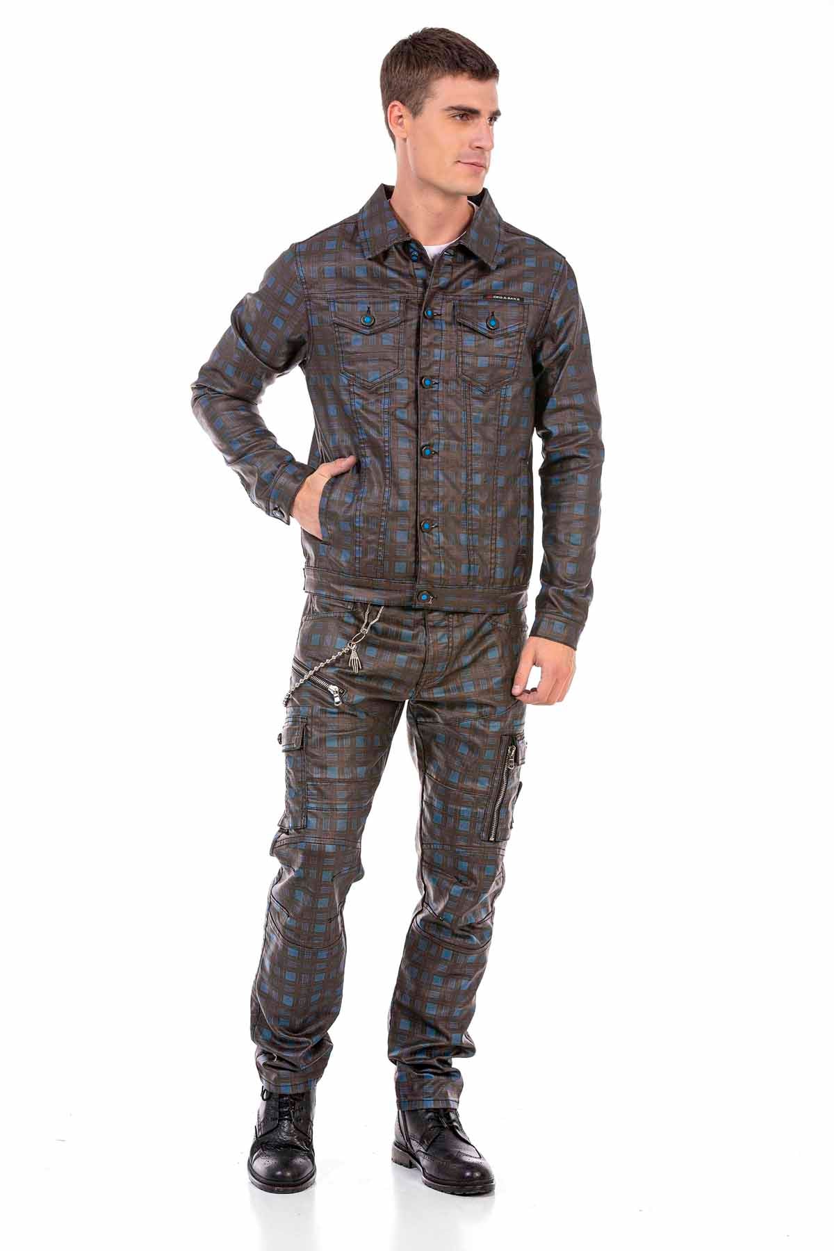 CJ278 kurtka męska jeansowa