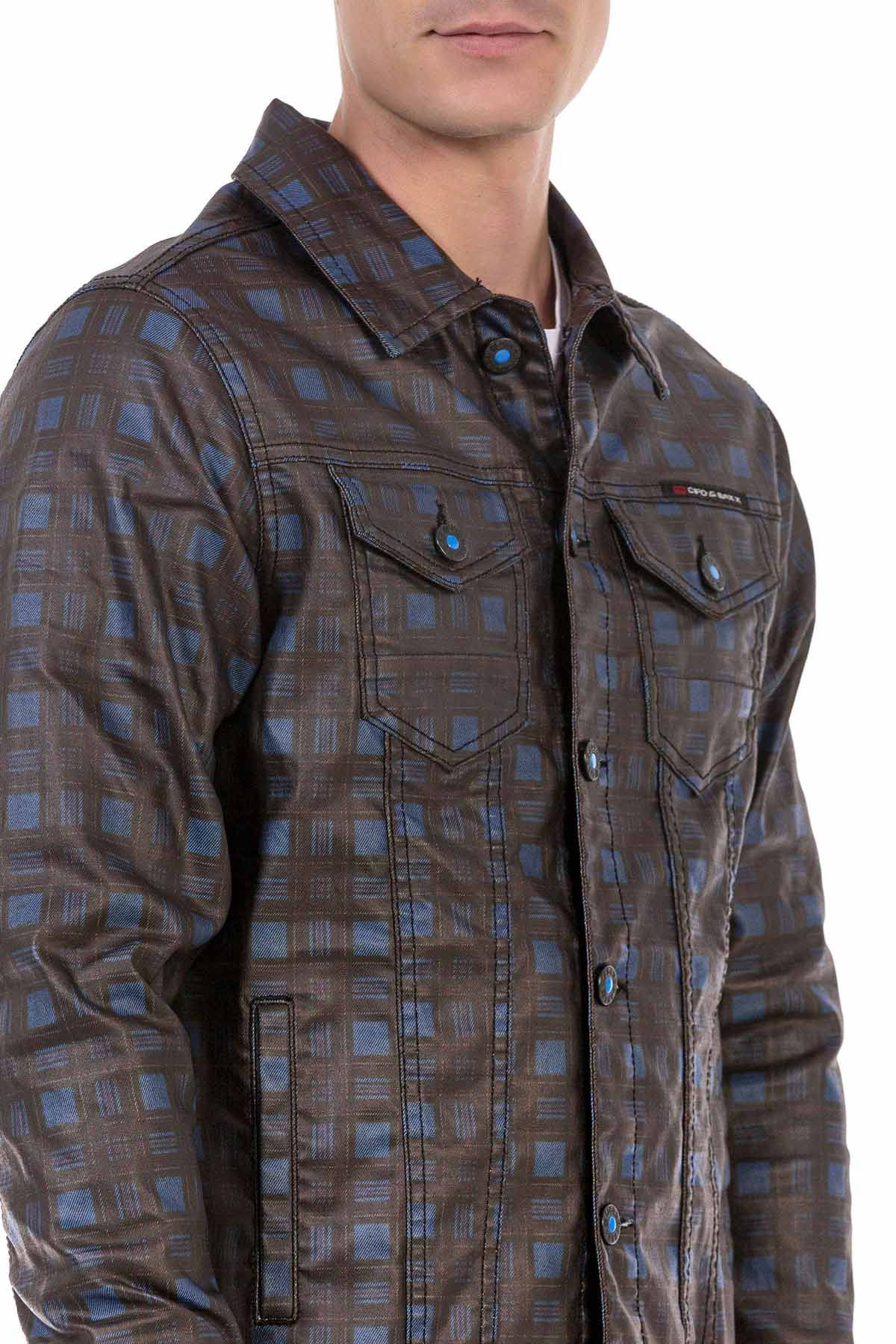 CJ278 kurtka męska jeansowa