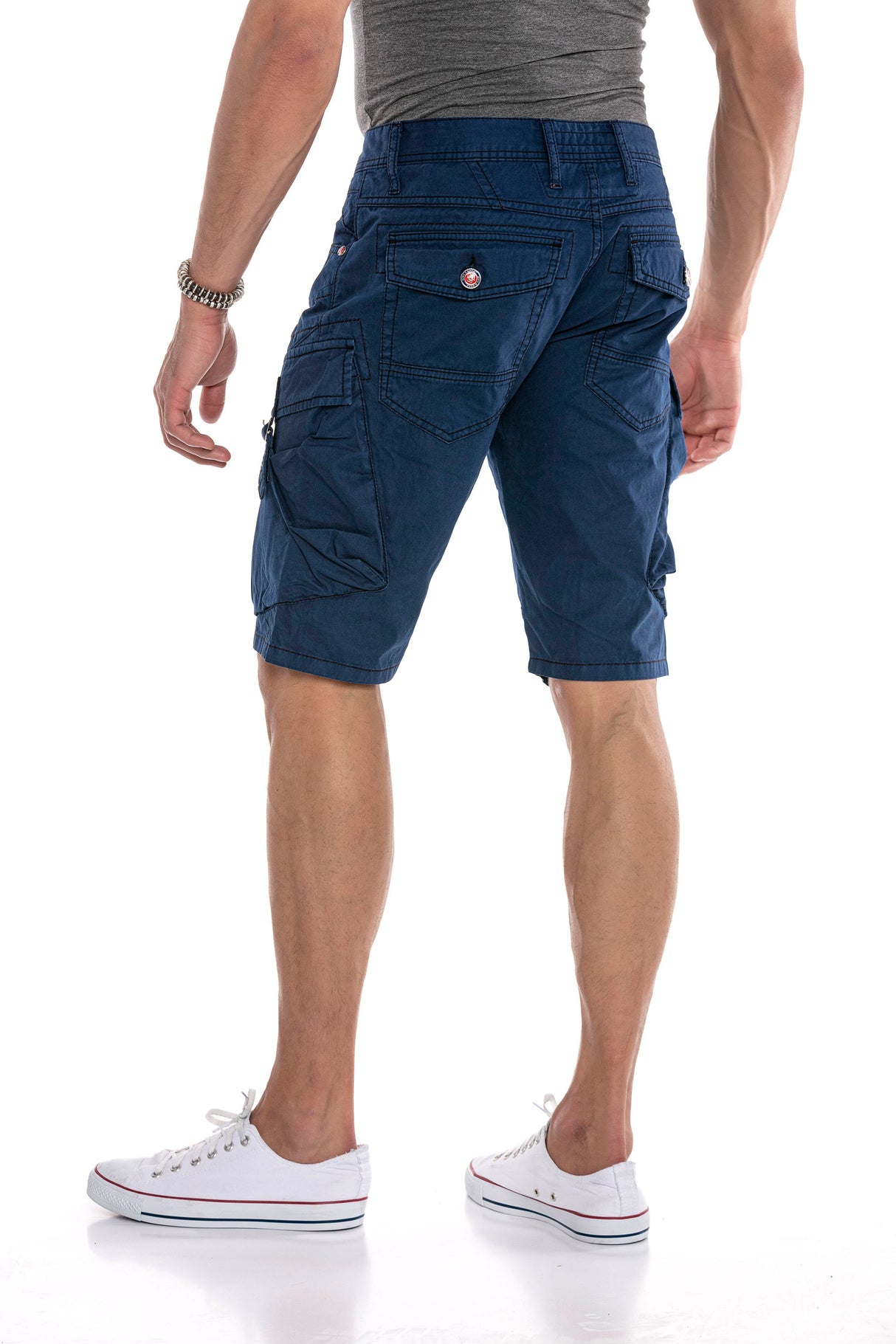 CK229 Pantaloncini con tasche laterali per uomo