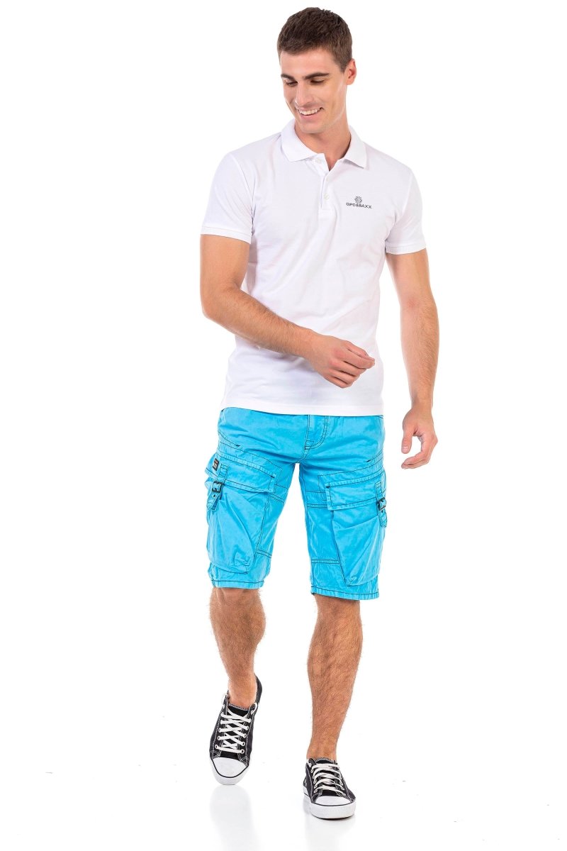 CK229 Pantaloncini con tasche laterali per uomo