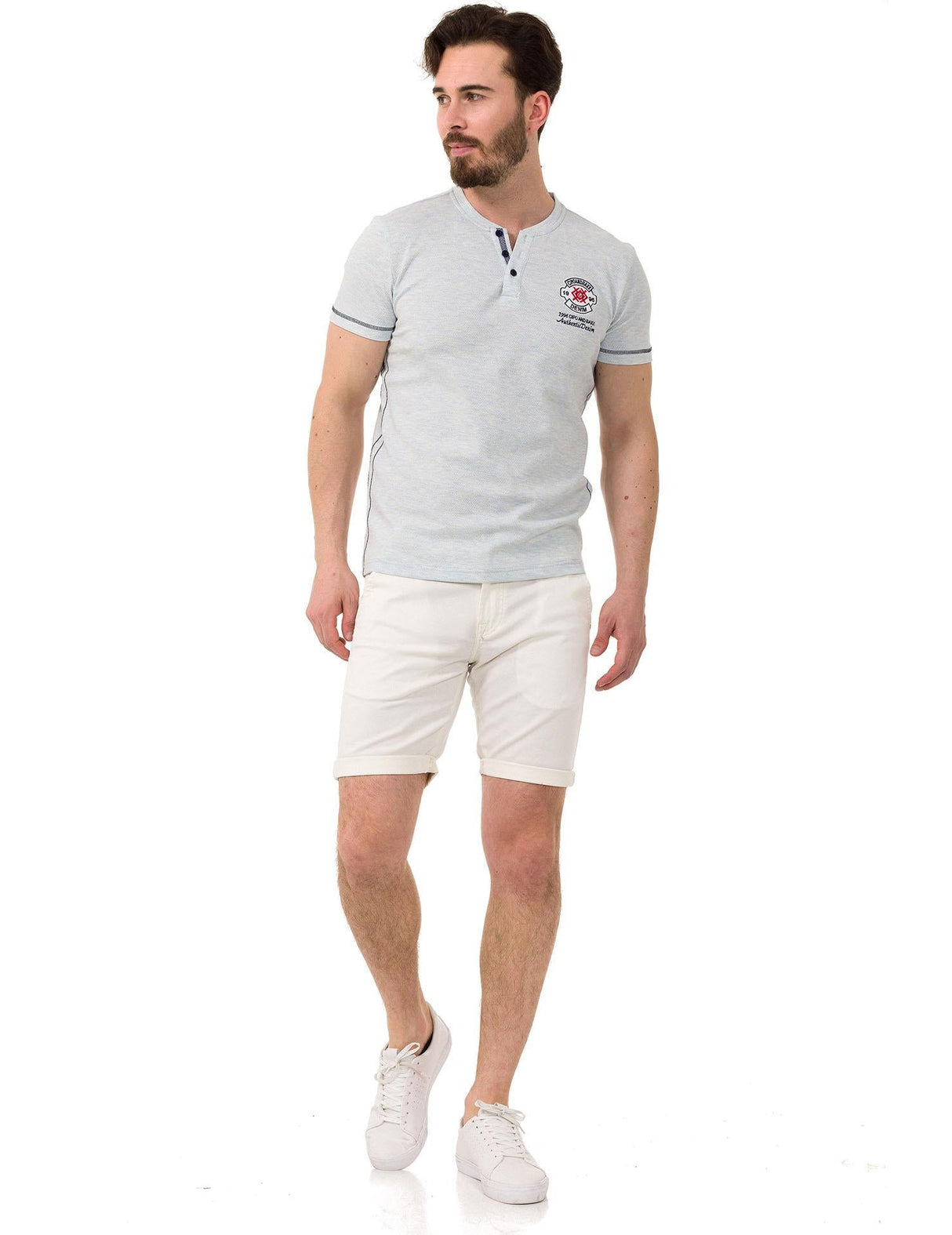 CK272 Men Capri Shorts Casual Look