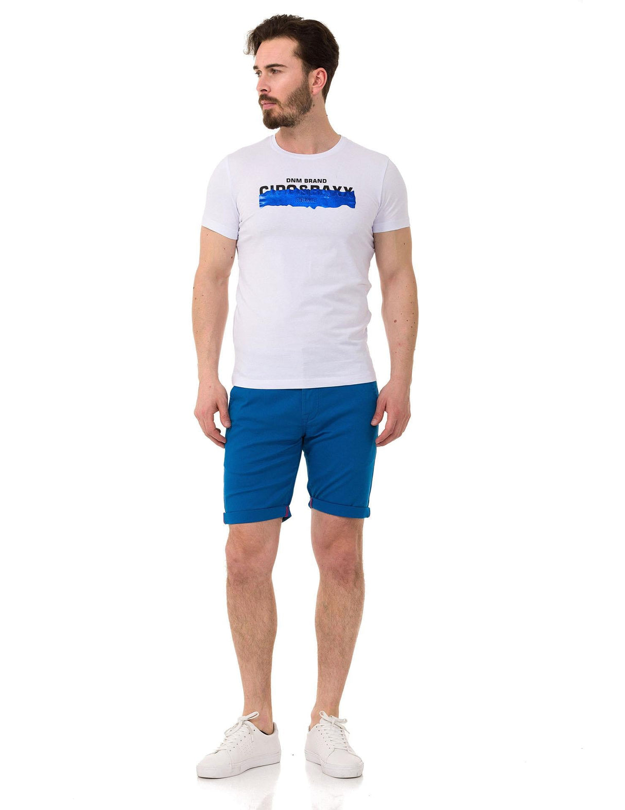 CK272 Men Capri Shorts Casual Look