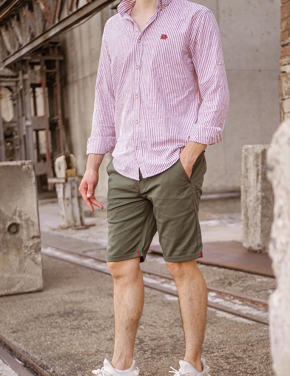 CK272 Men Capri Shorts Casual Look