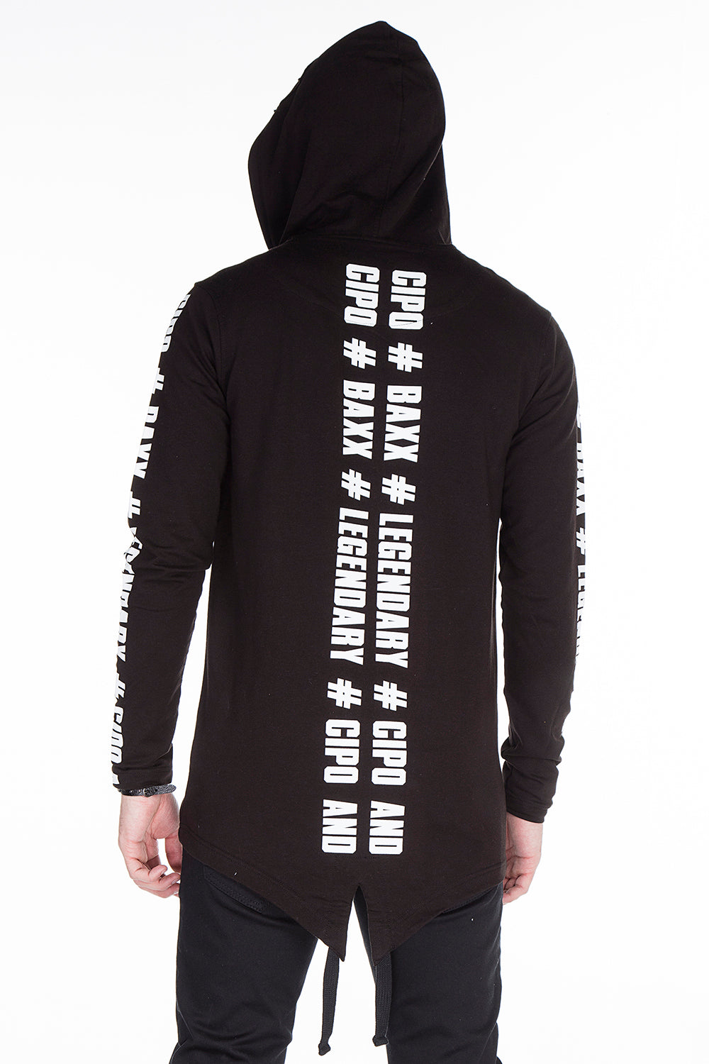 CL239 Felpa uomo con stampa bikers