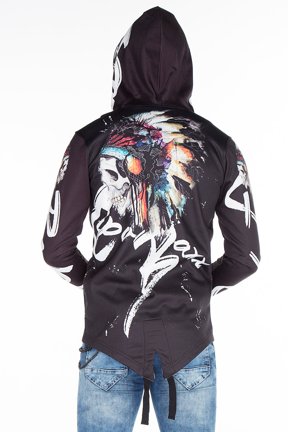 CL263 Felpa uomo con stampa