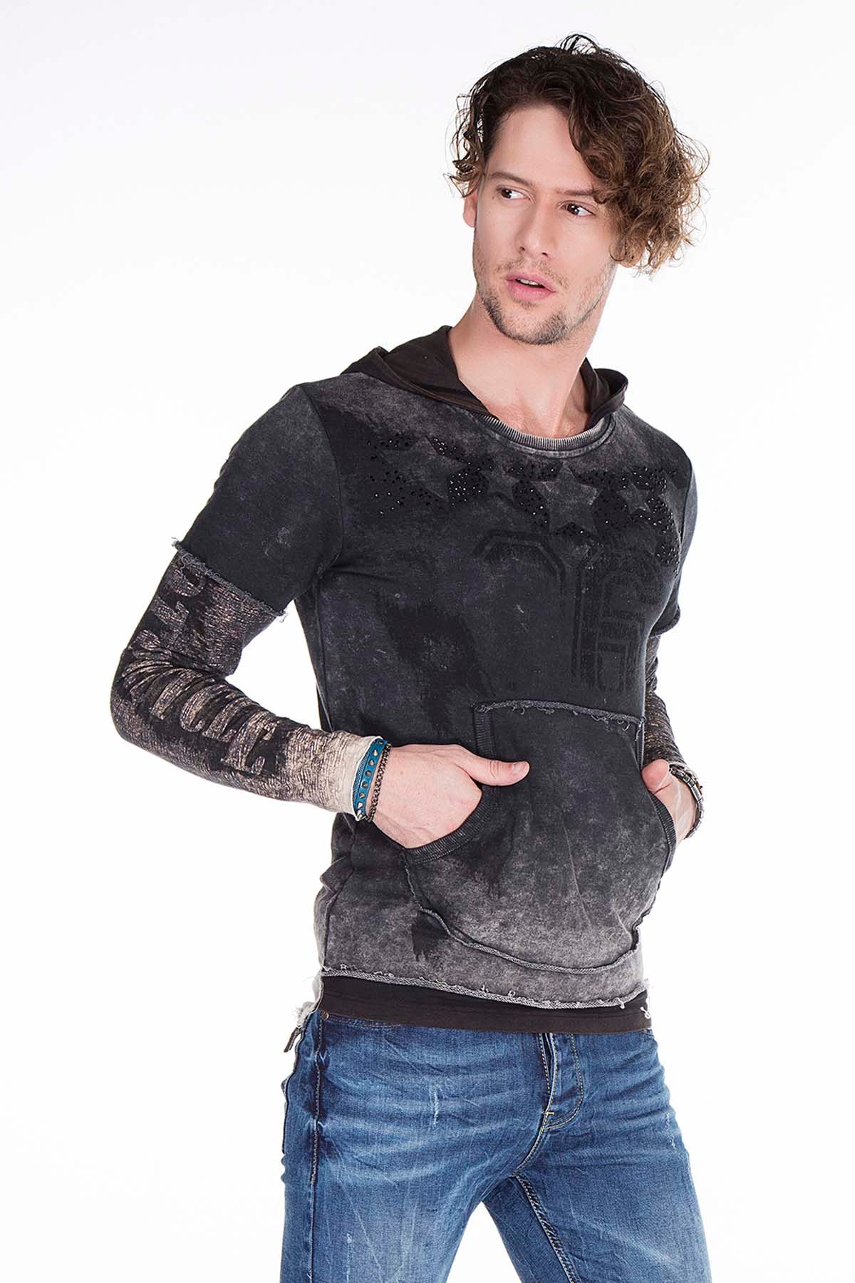 CL279 bluza męska z kapturem