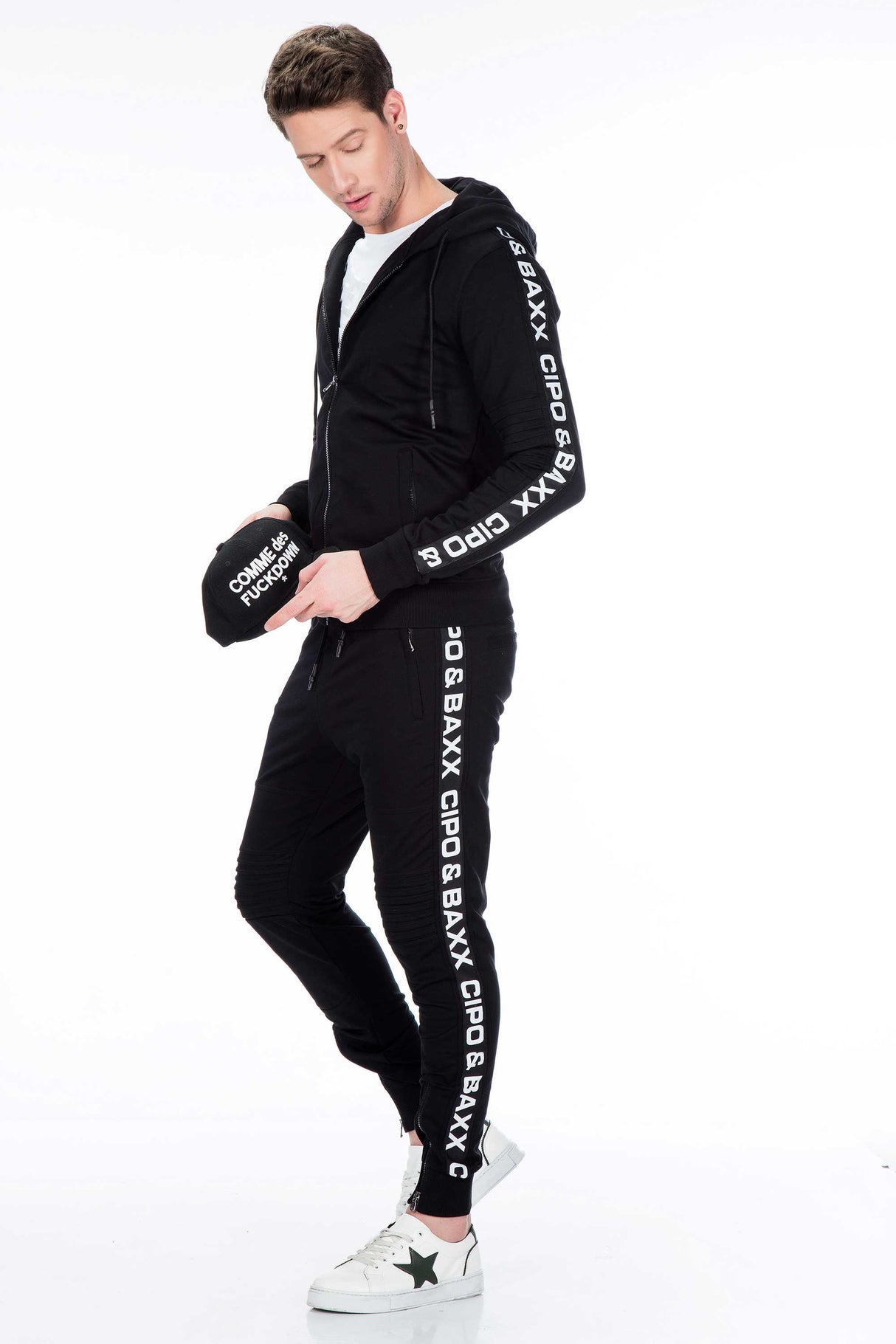 CL292 Felpa uomo con look sportivo classico