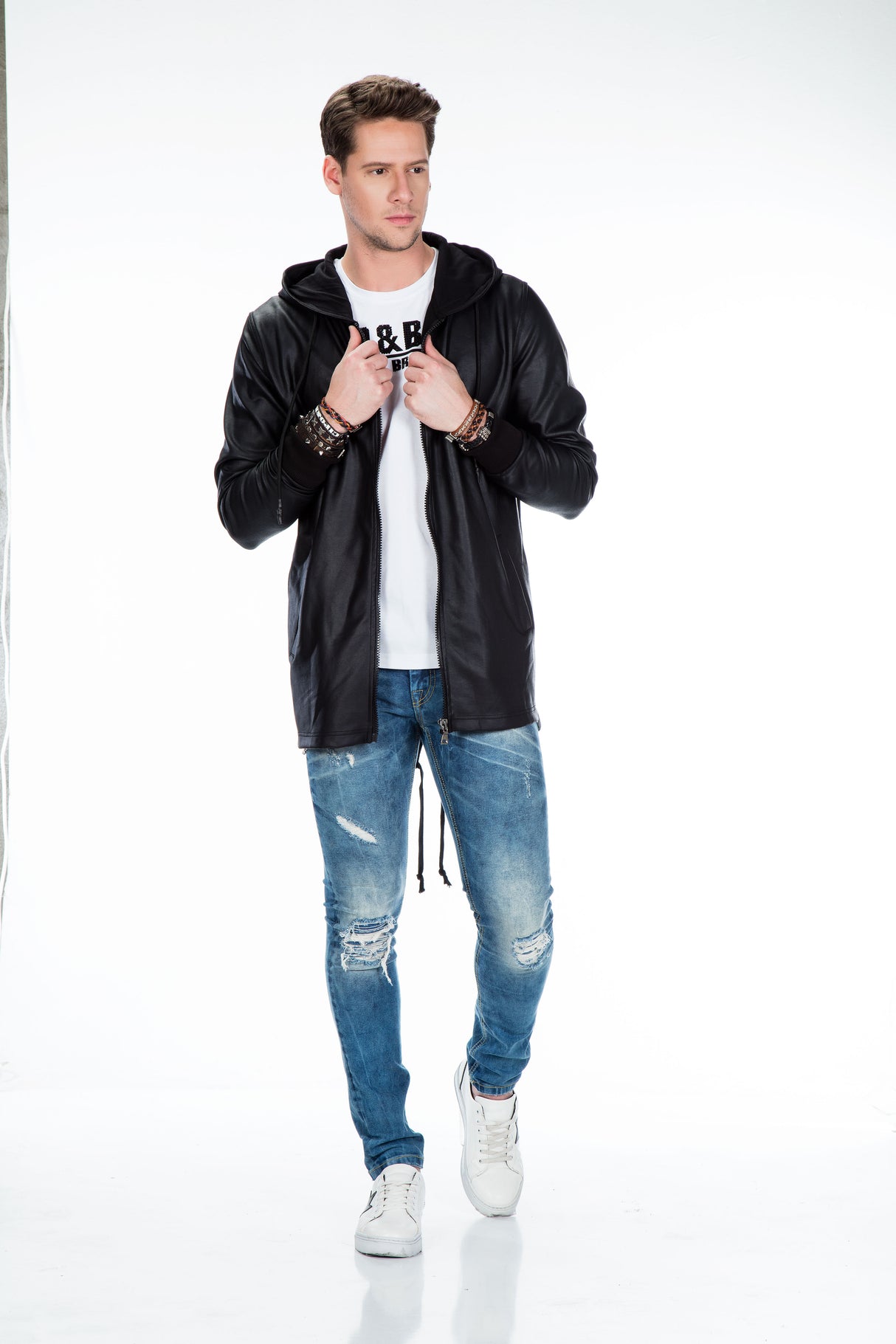 CL295 bluza męska rozpinana