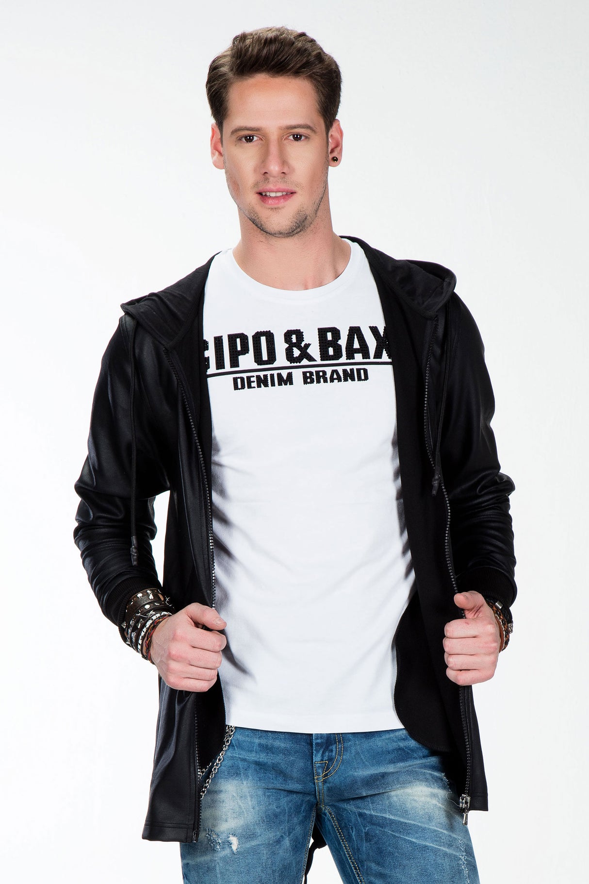 CL295 bluza męska rozpinana