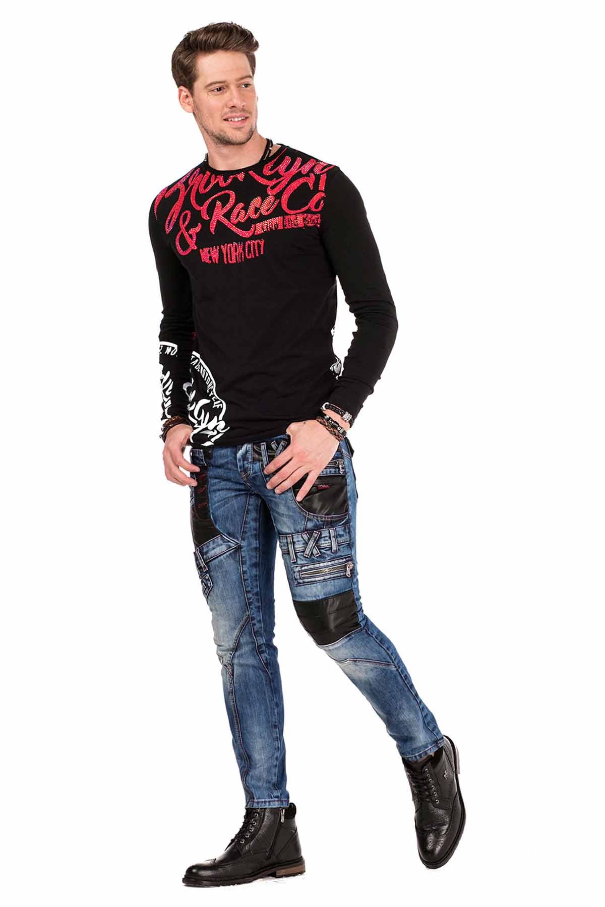 CL322 Maglia da uomo con stampa