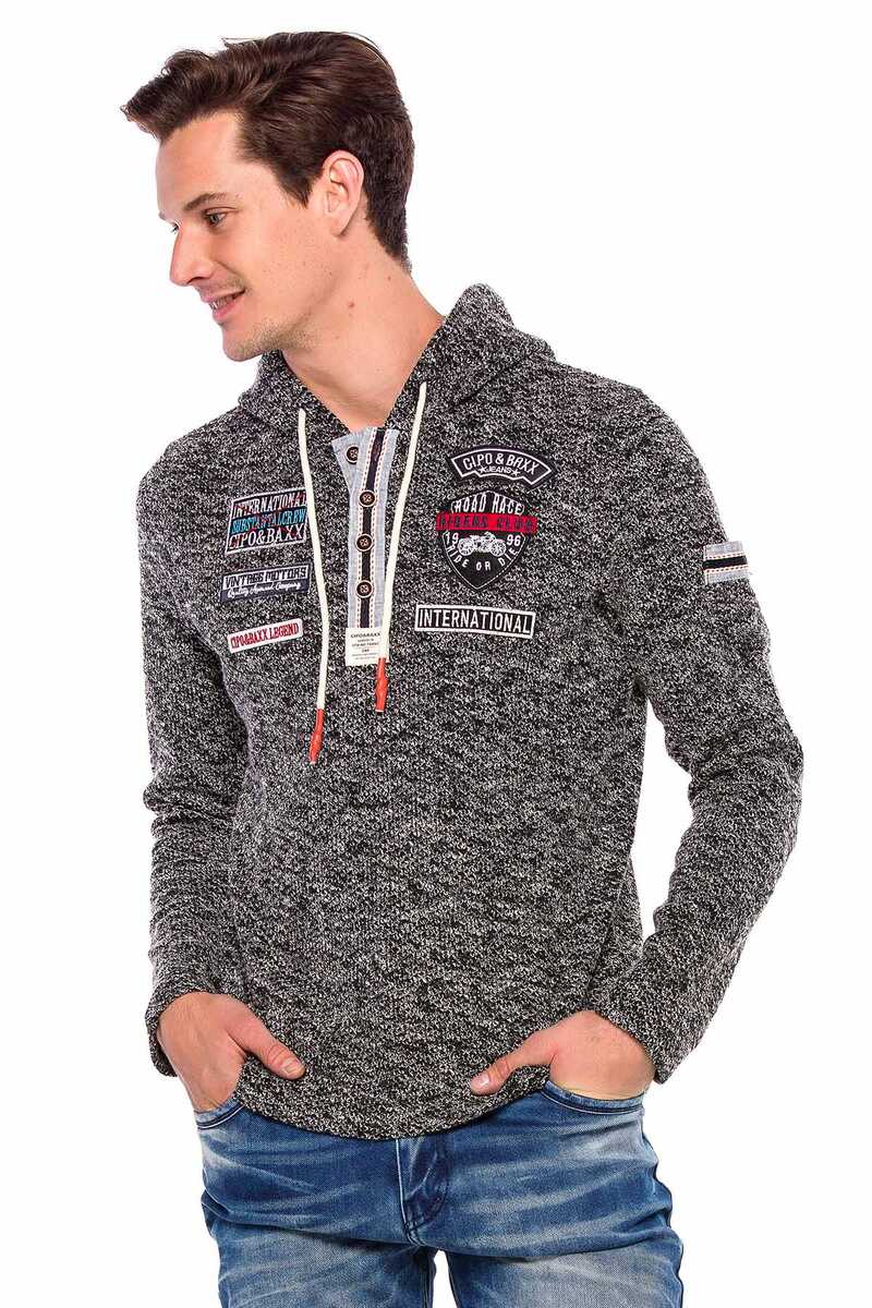 CL359 bluza męska z kapturem