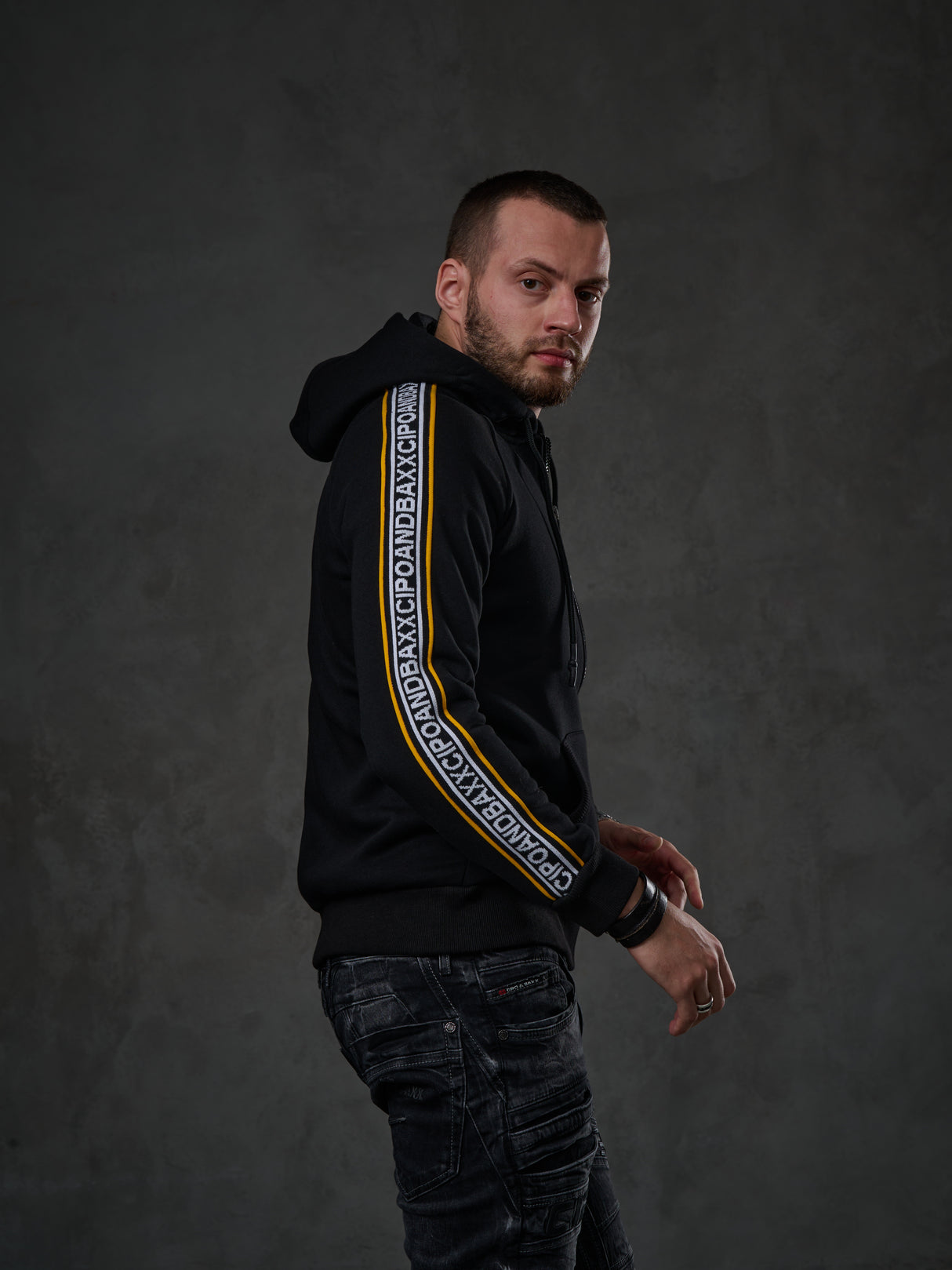 CL363 Black Men's Sweatshirt