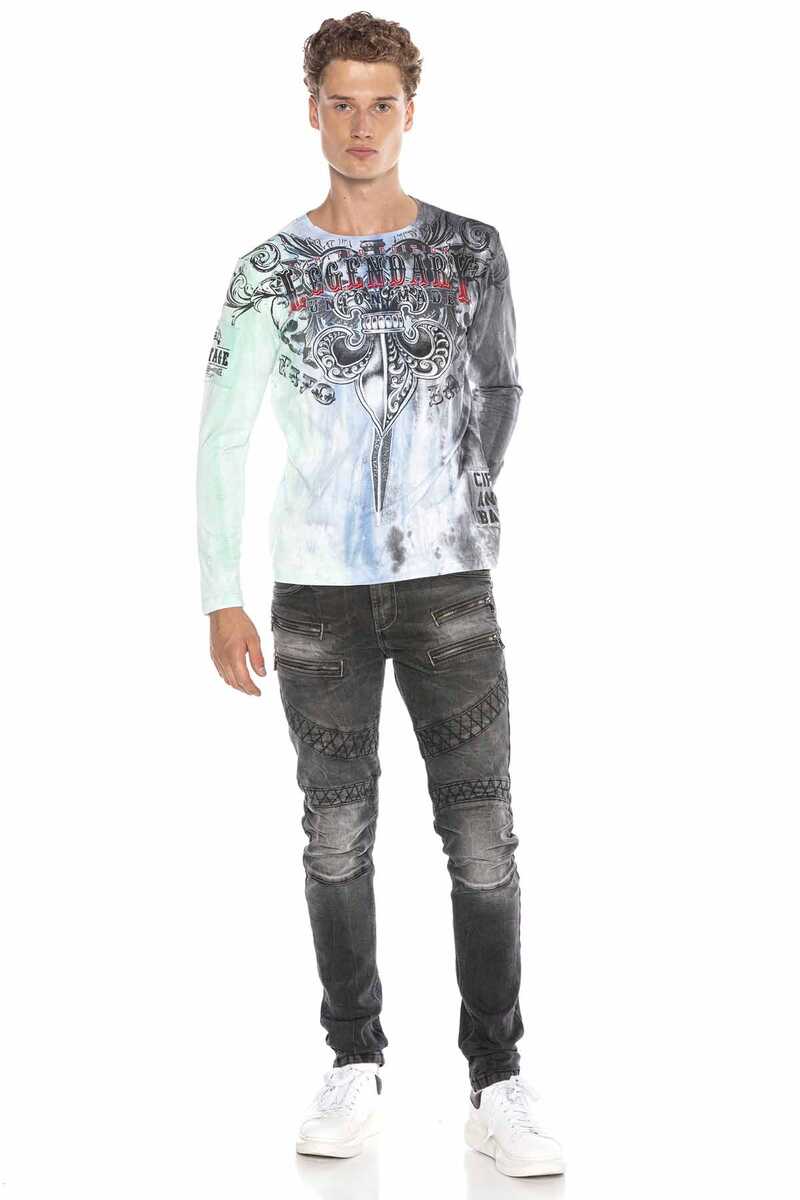 CL408 bluza męska z nadrukiem