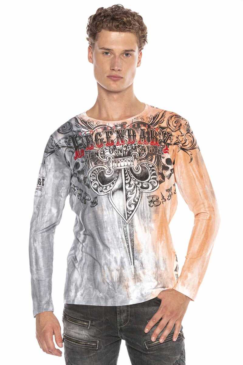 CL408 bluza męska z nadrukiem