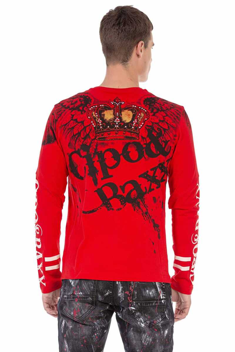 CL451bluza męska z nadrukiem